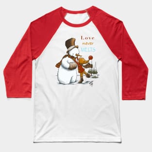 Love Never Melts Baseball T-Shirt